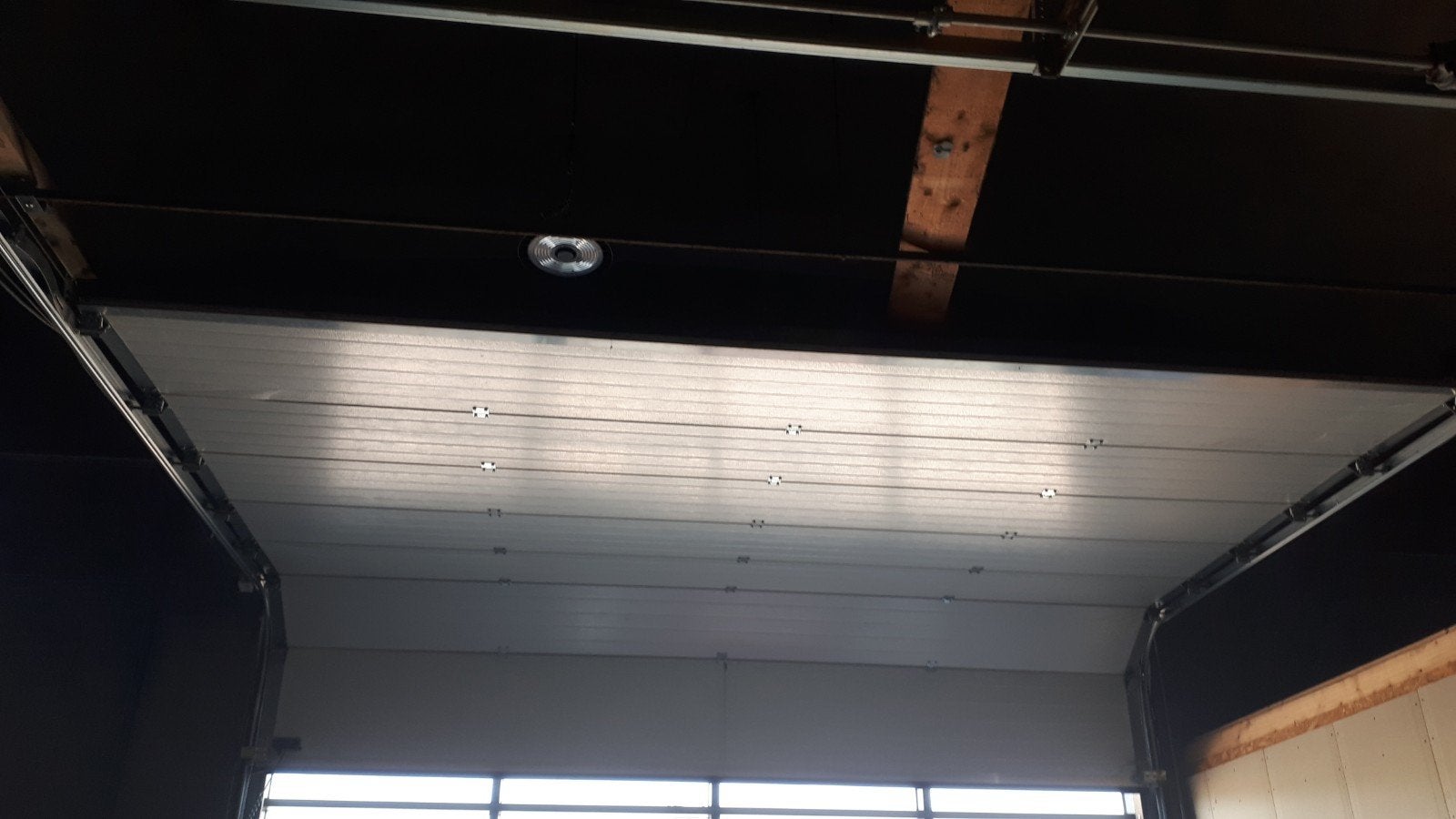Gebruikte Garagedeur - Sectionaaldeur, Ophalen, Gebruikt, Garagedeur, Metaal