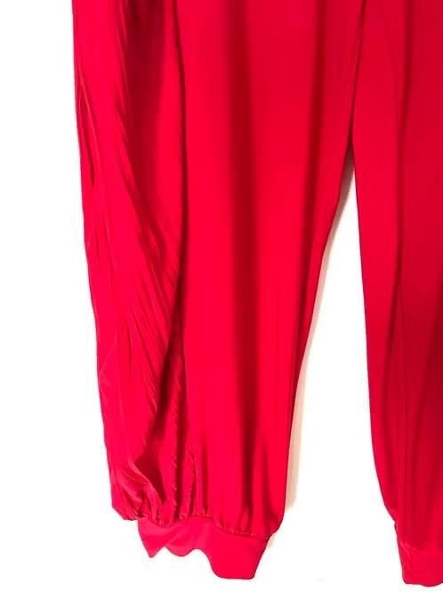 All Paradise rode pantalon maat 50/52[v], Kleding | Dames, Ophalen of Verzenden, Zo goed als nieuw, Rood, Broek of Spijkerbroek