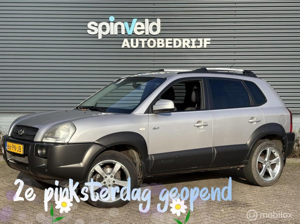 Hyundai Tucson 2.7i V6 4WD Style - Automaat - Climate - Nap, Auto's, Hyundai, Automaat, Gebruikt, 2656 cc, Bedrijf
