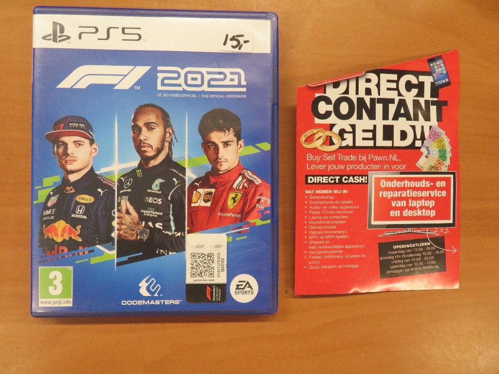 Playstation 5 (PS5) F1 2021 | Pawn Eindhoven, Ophalen, Gebruikt, Racen en Vliegen, 2 spelers