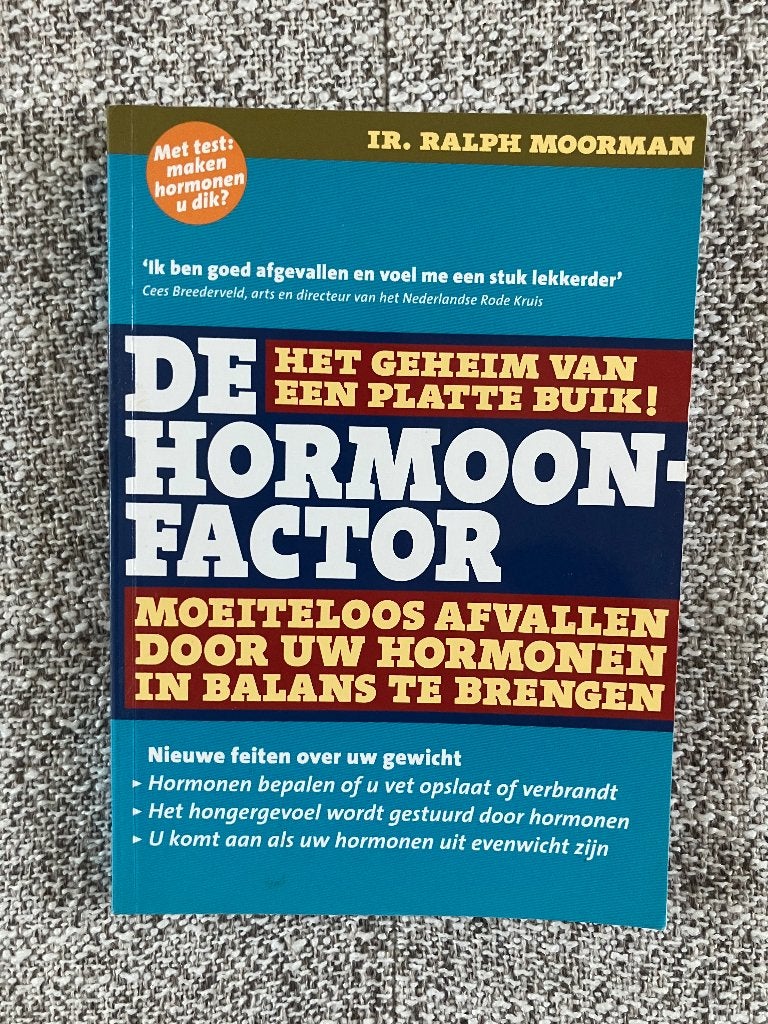 De hormoon factor, Boeken, Ophalen of Verzenden, Zo goed als nieuw, Ir. Ralph Moorman