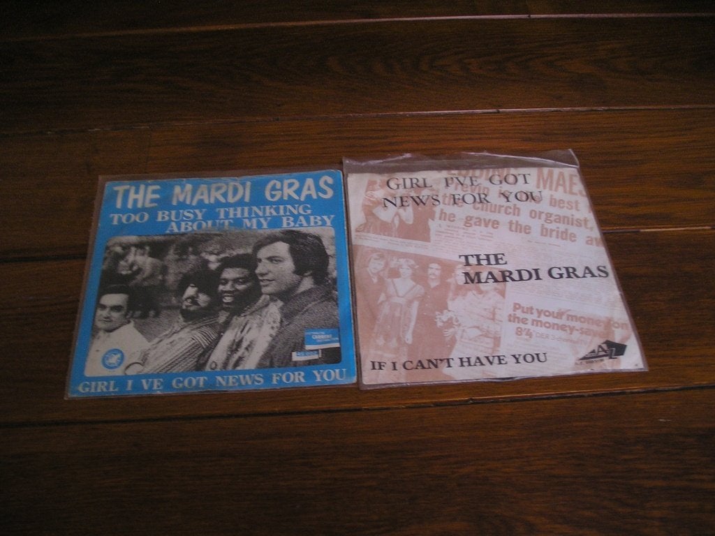 Mardi grass sixties singles, Ophalen of Verzenden, Zo goed als nieuw, 7 inch, Pop