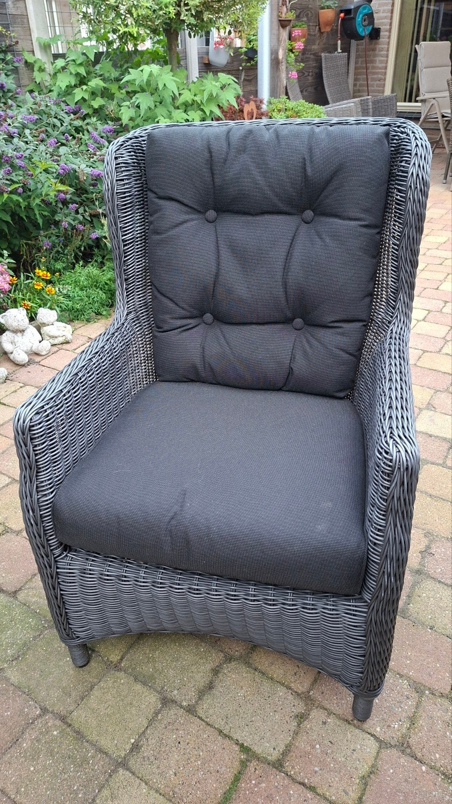 tuin stoelen + hockers