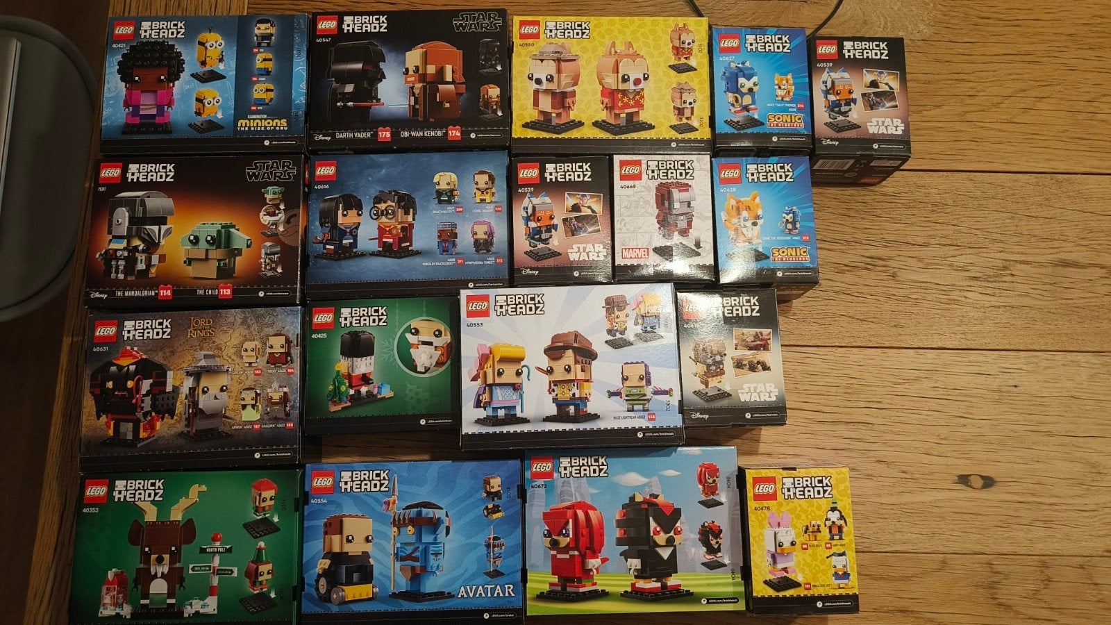 Grote collectie Lego Brickheadz - Nieuw in doos!, Ophalen of Verzenden, Nieuw