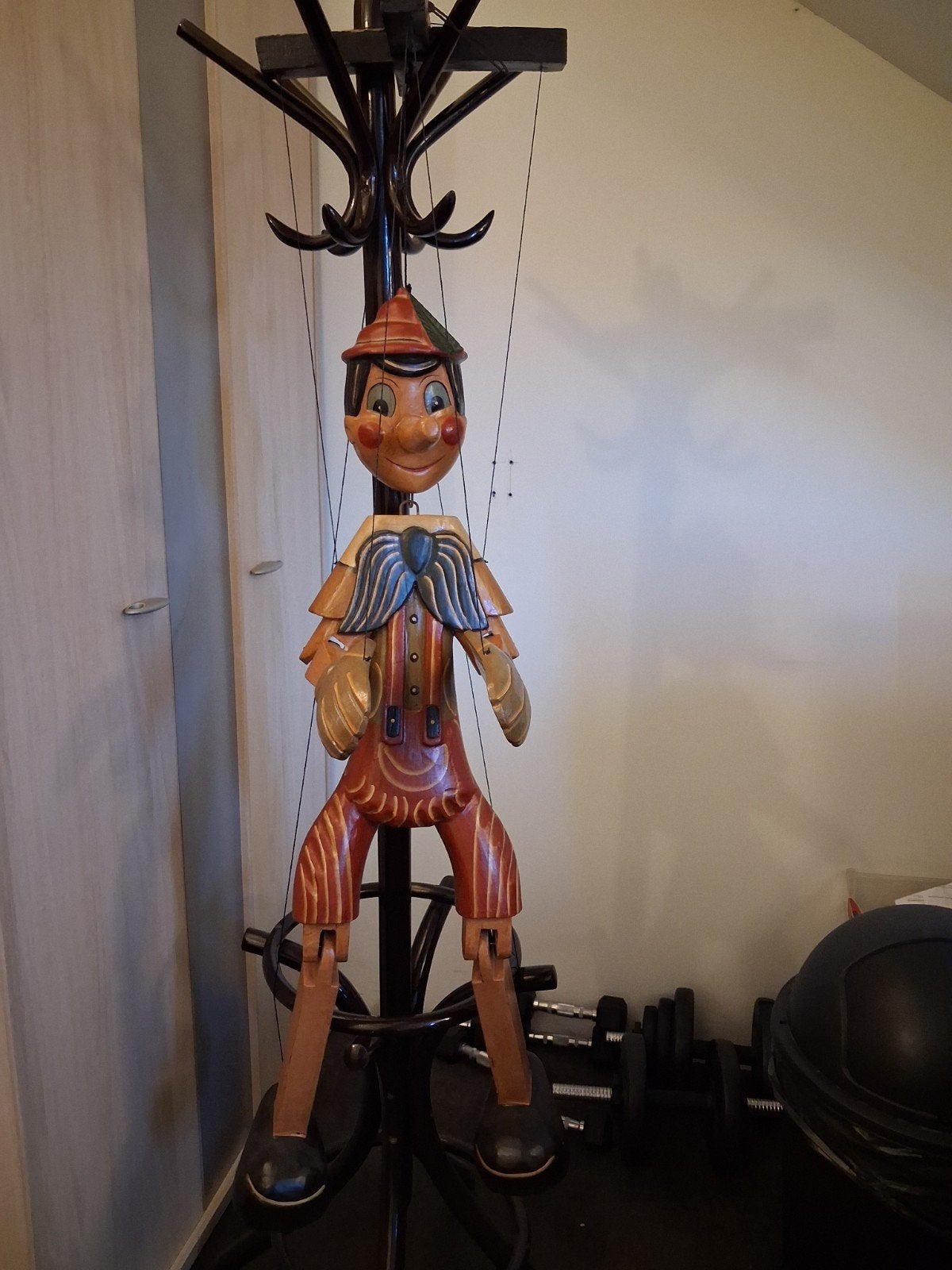 disney pinokkio marionette jaren 70 uniek, Ophalen of Verzenden
