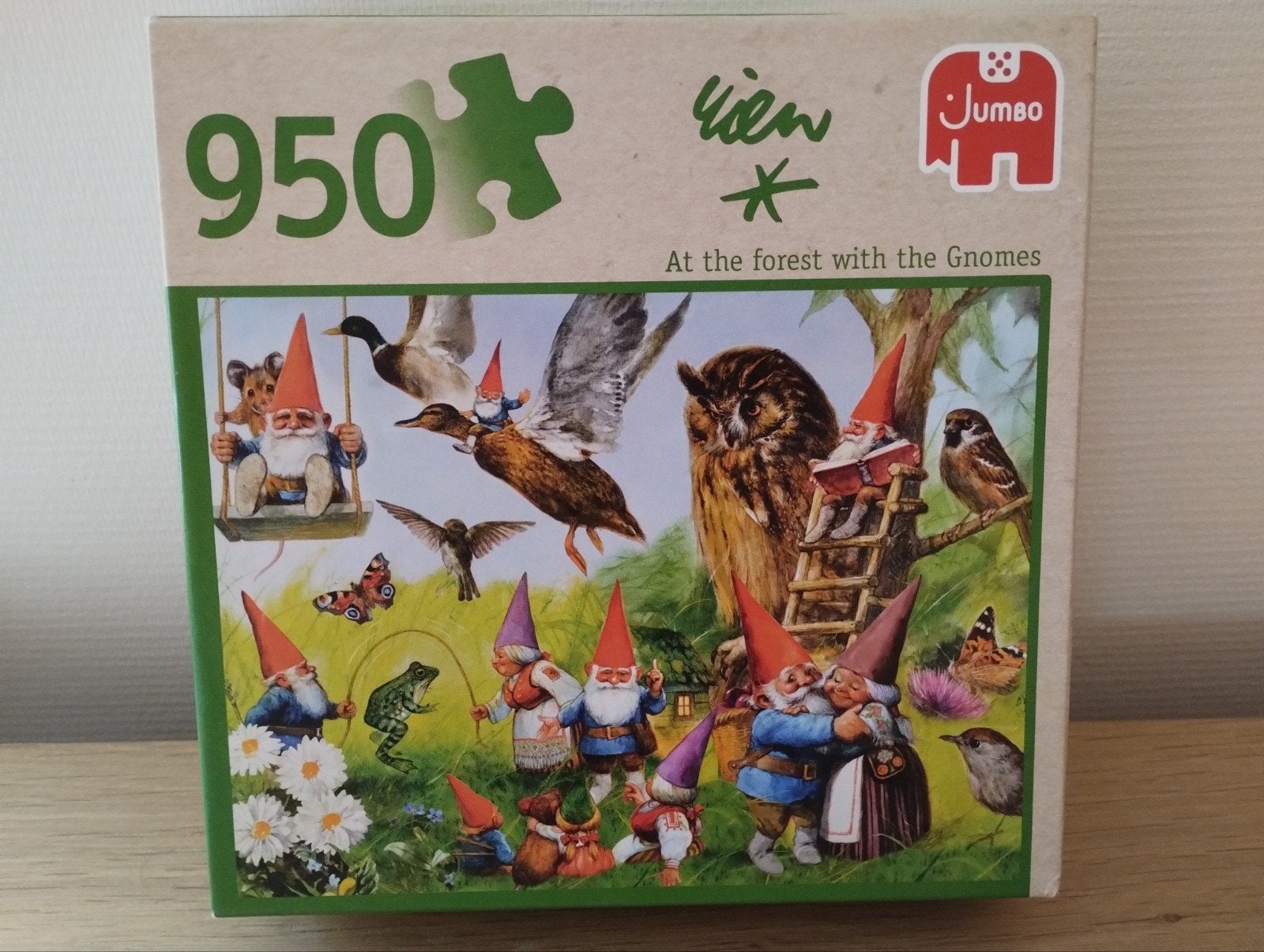 PUZZEL.  KABOUTERS, Ophalen of Verzenden, 500 t/m 1500 stukjes, Zo goed als nieuw