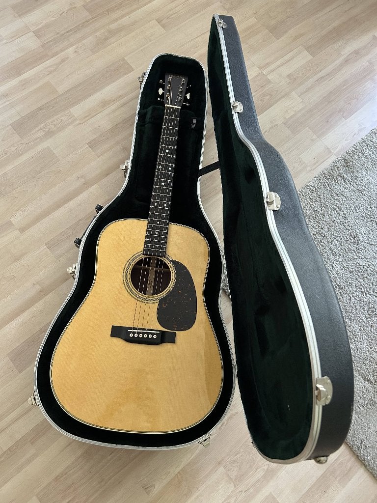 Martin D-28 Reimagined (2023), Ophalen, Zo goed als nieuw, Western- of Steelstringgitaar, Met koffer