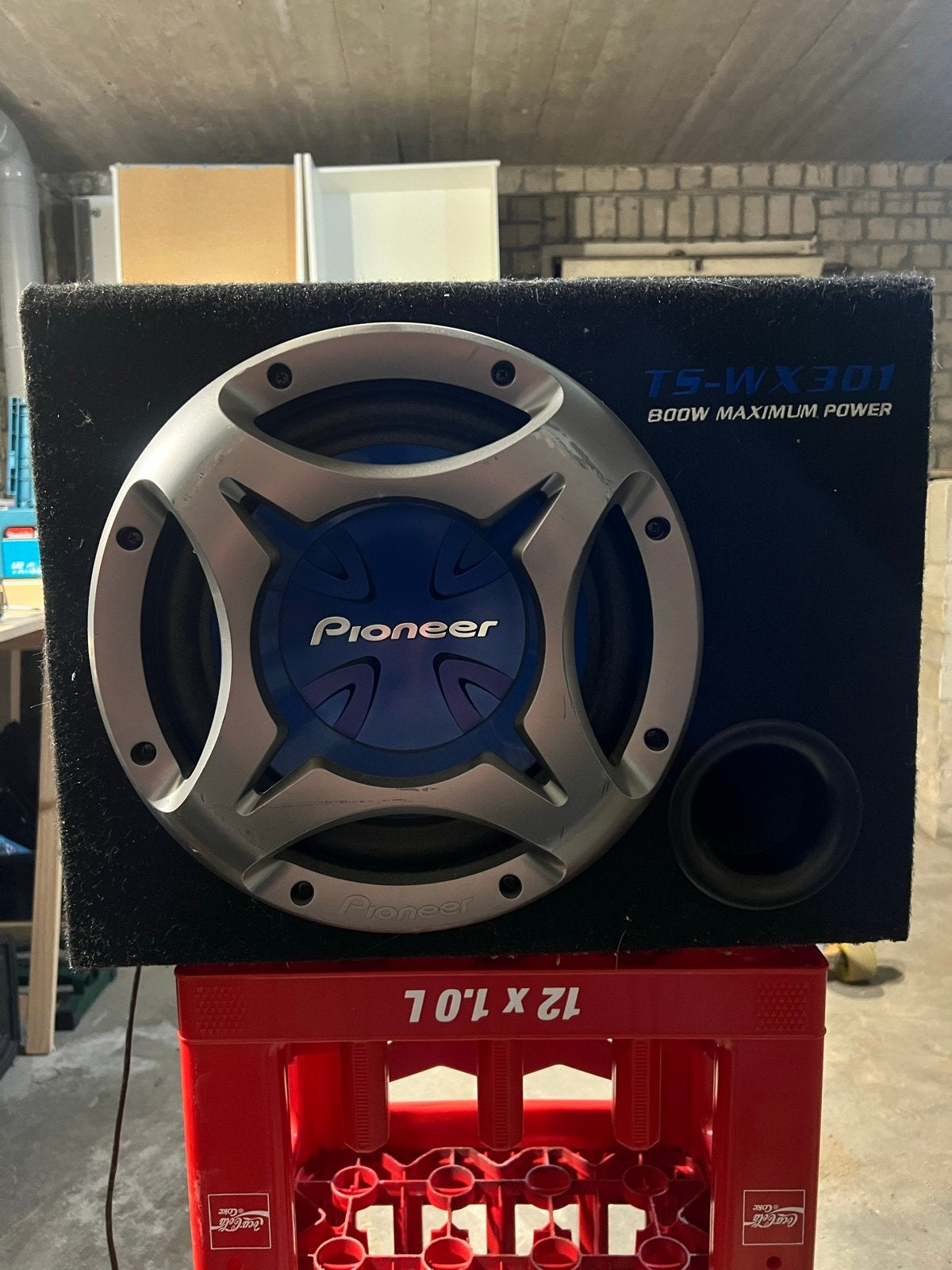 Pioneer TS-WX301 Subwoofer met Caliber CA502N Versterker, Auto diversen, Ophalen of Verzenden, Gebruikt