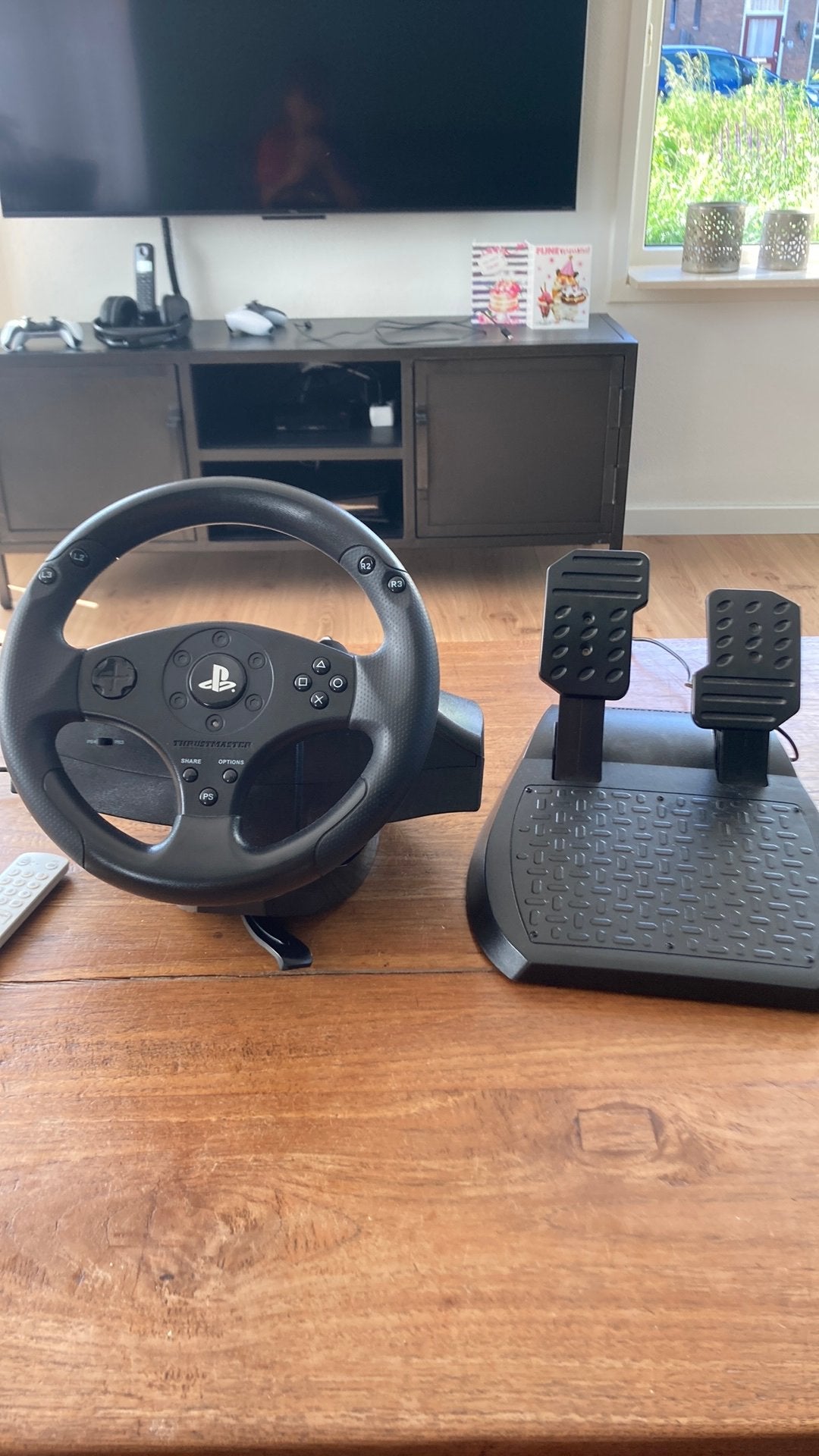 Thrustmaster stuur  voor ps3/ps4 in zeer goede staat, Spelcomputers en Games, Spelcomputers | Sony PlayStation Consoles | Accessoires