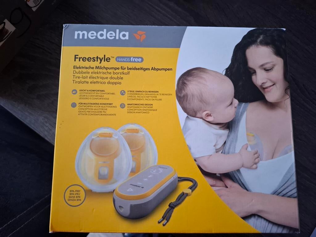 Medela freestyle borstkolf, Ophalen, Borstkolf