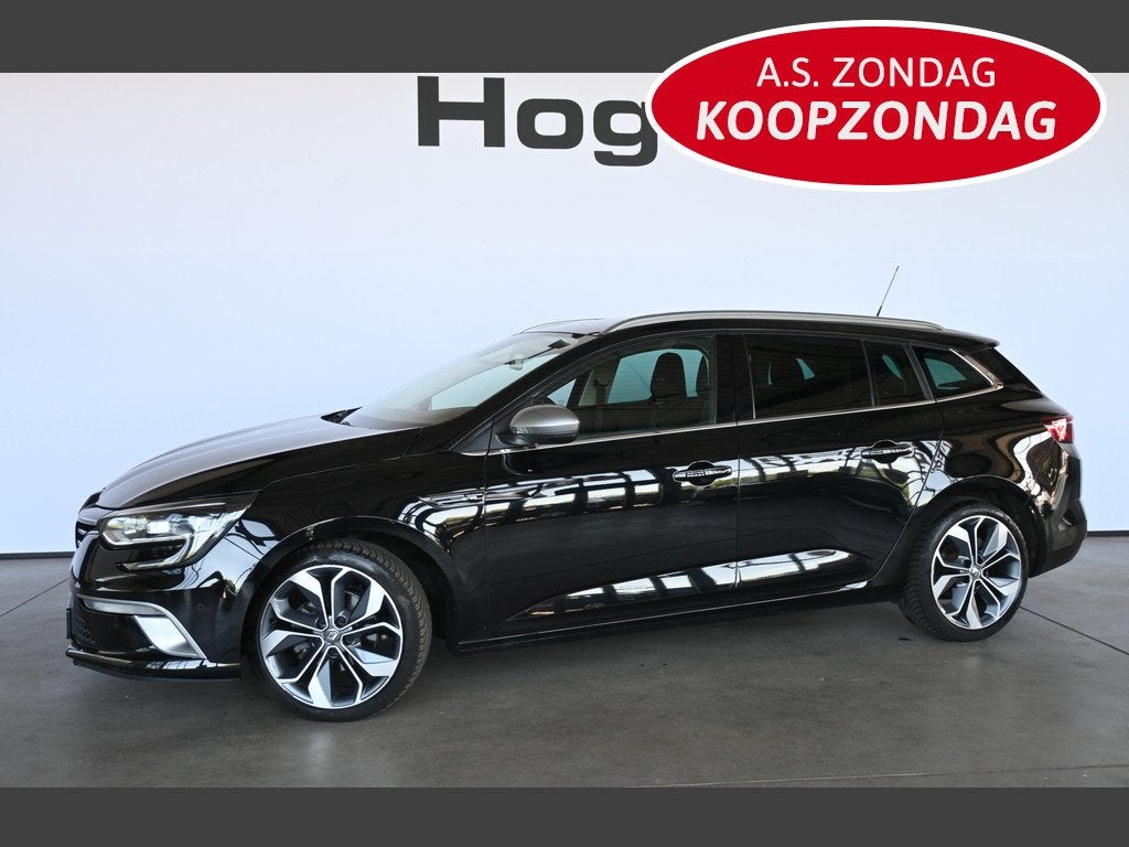 Renault Mégane Estate 1.2 TCe Automaat GT-Line Clima Cruise, Stof, Gebruikt, 4 cilinders, Met garantie (alle)