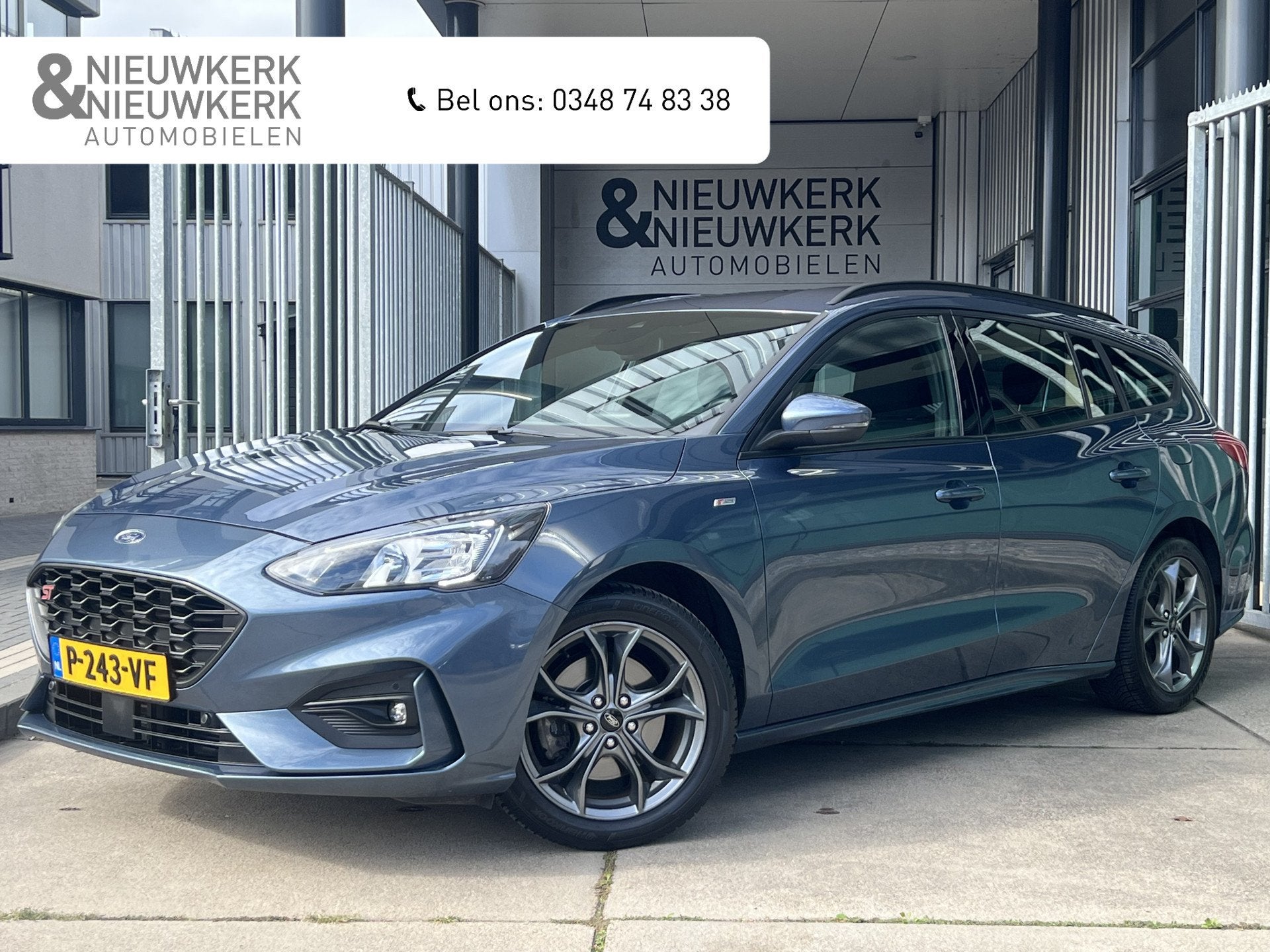 Ford FOCUS Wagon 1.0 EcoBoost ST Line Business | NAVI | CARP, Auto's, Stof, Gebruikt, Met garantie (alle), Geïmporteerd
