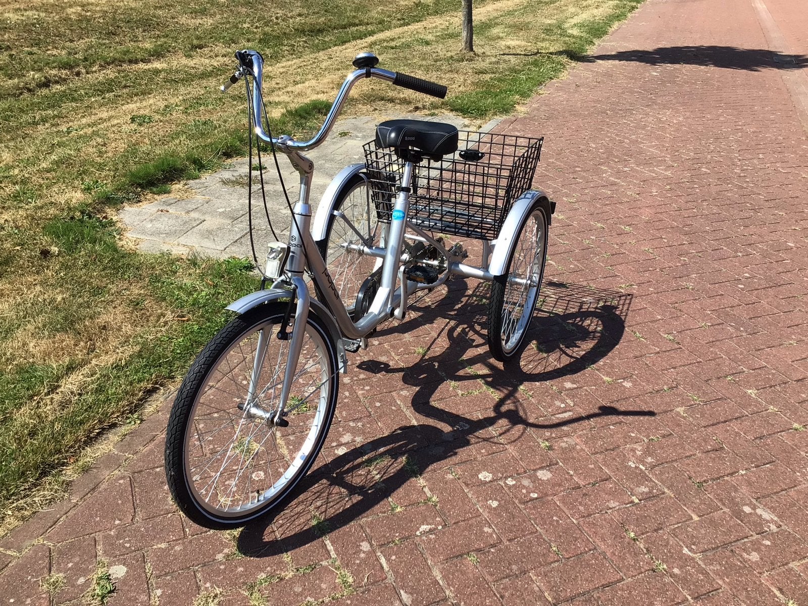 Popal 3 wiel fiets, z.g.a.n., 6 versnellingen, Fietsen en Brommers, Fietsen | Driewielfietsen, Ophalen, Zo goed als nieuw, Velgrem