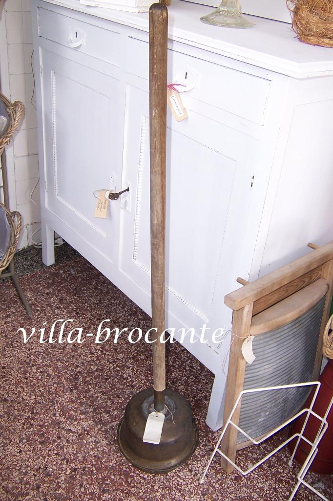 Was stamper brocante, Ophalen
