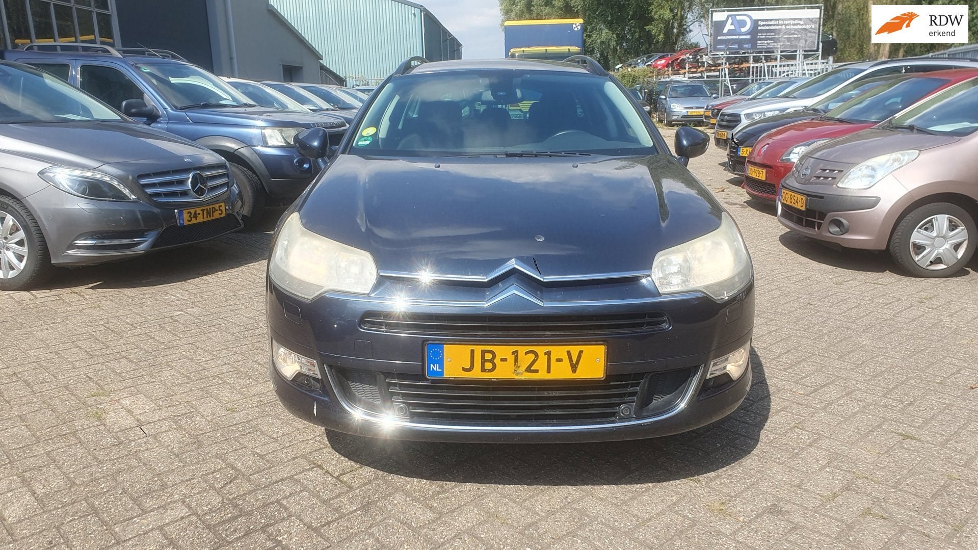 Citroen C5 Tourer 2.0 HDiF BUSINESS AUTOMAAT GEEFT STORING A, Euro 5, Gebruikt, 4 cilinders, Blauw