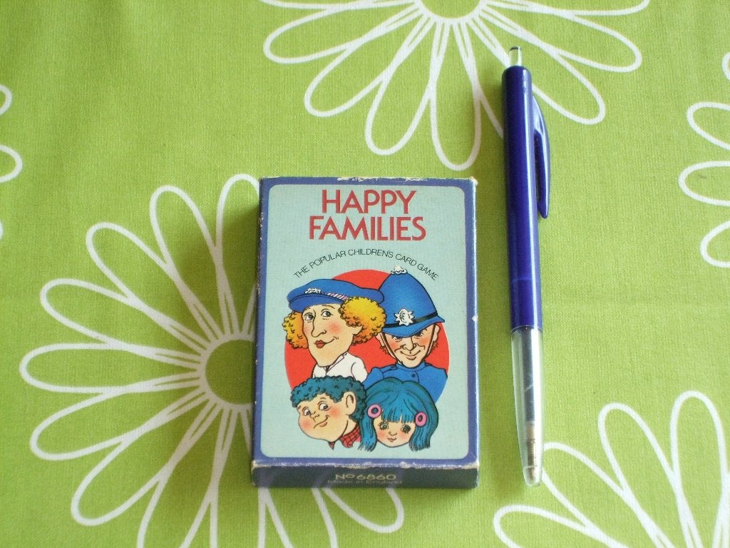 Happy Families - Engels kwartet No 6860, Verzamelen, Ophalen of Verzenden, Gebruikt, Kwartet(ten)