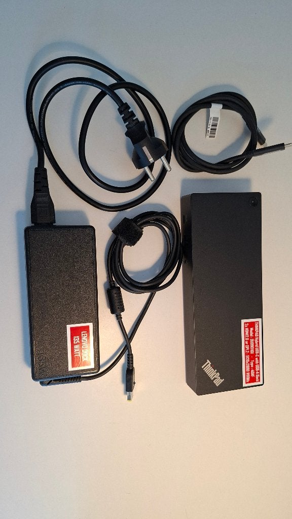 Lenovo ThinkPad Hybrid USB-C with USB-A Docking Station, Computers en Software, Dockingstations, Zo goed als nieuw, Docking station