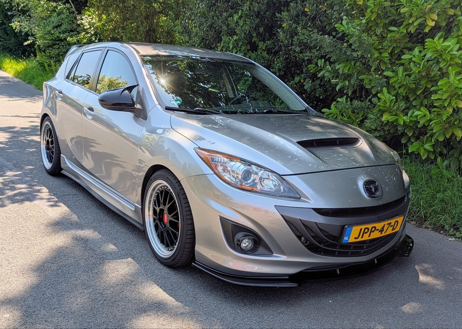 Mazda 3 MPS 2.3 DISI Turbo (BL) | Altijd 98 | 260+ pk, Auto's, Euro 5, Zwart, 4 cilinders, Leder en Stof