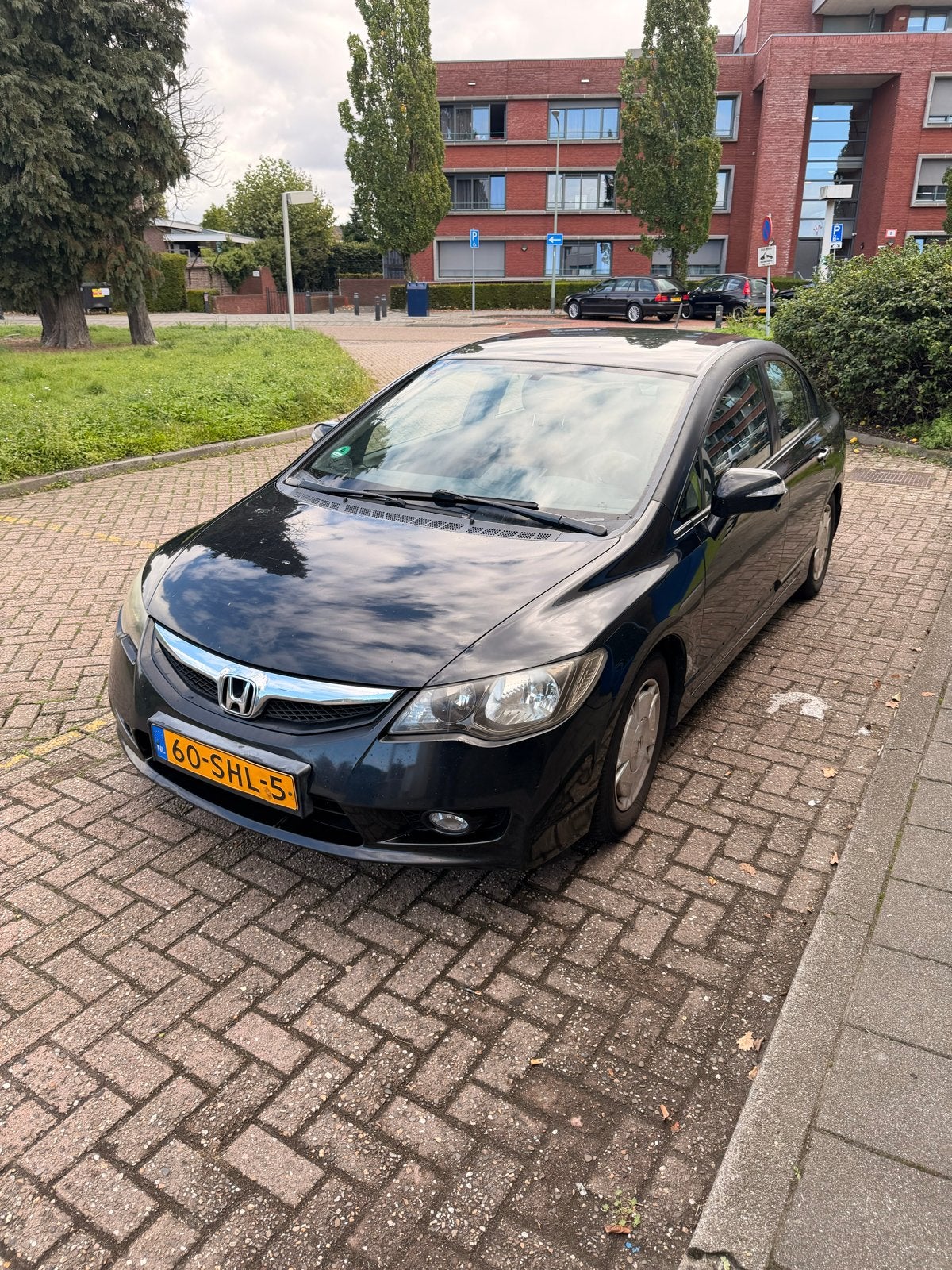Honda Civic 1.3 Vtec Hybrid 4DR C-tr. 2011 Zwart, Zwart, Origineel Nederlands, 22 km/l, Sedan