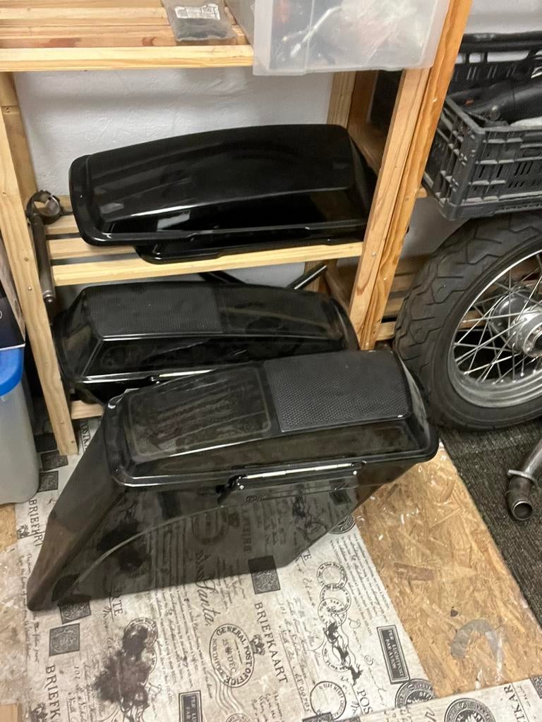 Harley Davidson koffers, Motoren, Accessoires | Koffers en Tassen, Ophalen of Verzenden, Zo goed als nieuw