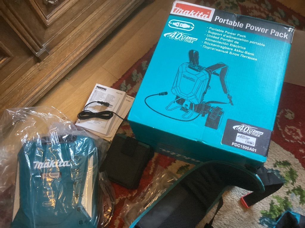 Nieuwe  Makita PDC1500A01 Ruggedragen accu 40V Max, Verzenden, Nieuw