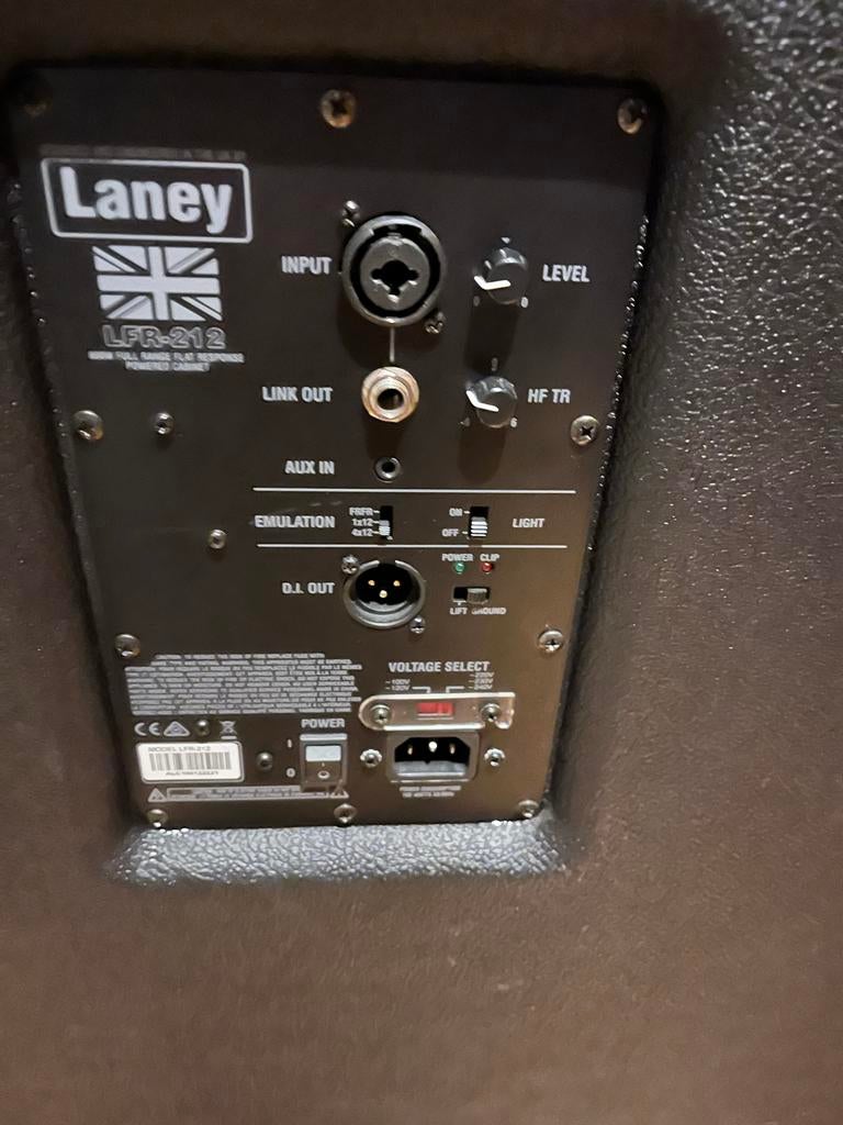Laney LFR-212 Full Range Flat Response Gitaarversterker, Ophalen of Verzenden, Gebruikt, Gitaar, 100 watt of meer