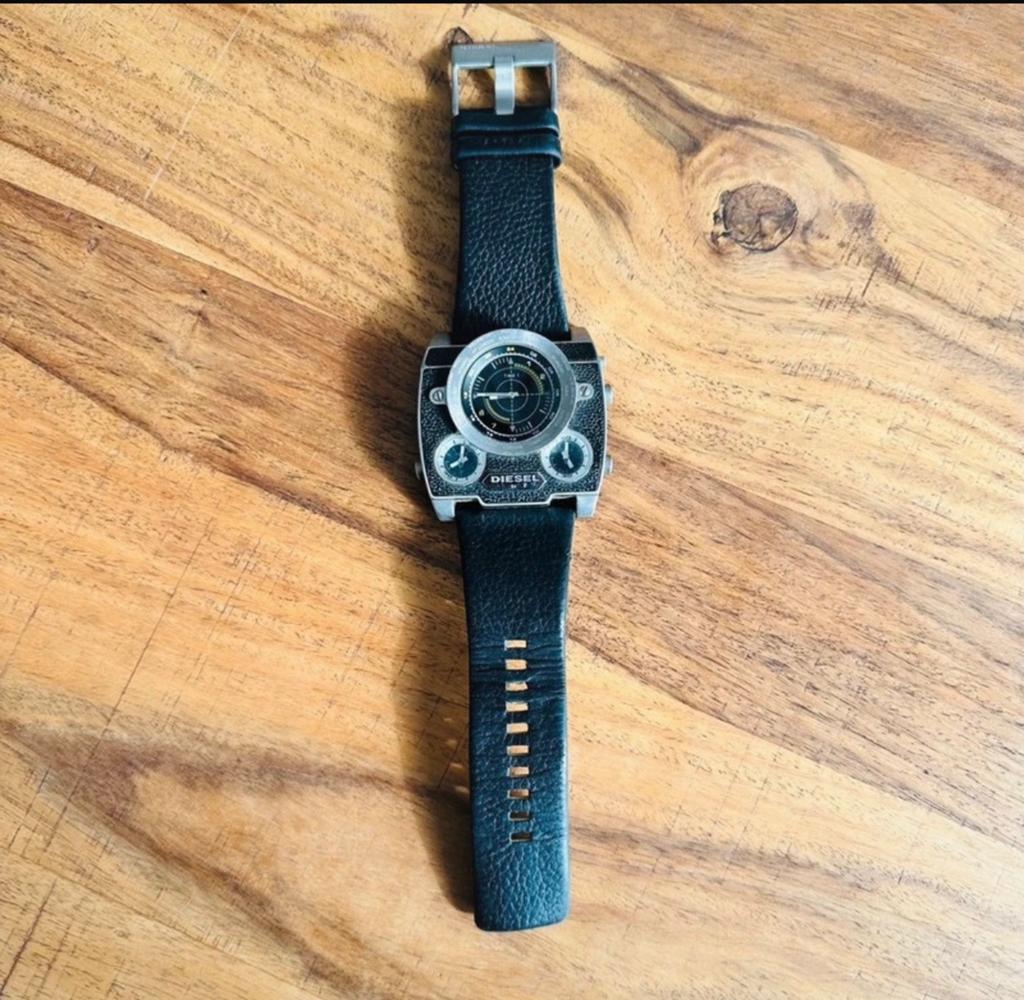 Diesel horloge DZ1243 Super Bad Ass Sonar, Sieraden, Tassen en Uiterlijk, Smartwatches, Zo goed als nieuw, iOS, Ophalen of Verzenden
