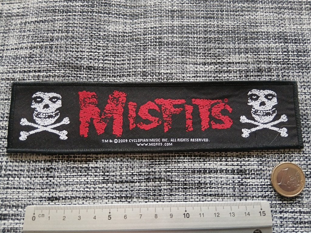 Misfits vrij leuke 2009 strip patch 65 nieuw 5 x 20 cm, Ophalen of Verzenden, Nieuw, Kleding