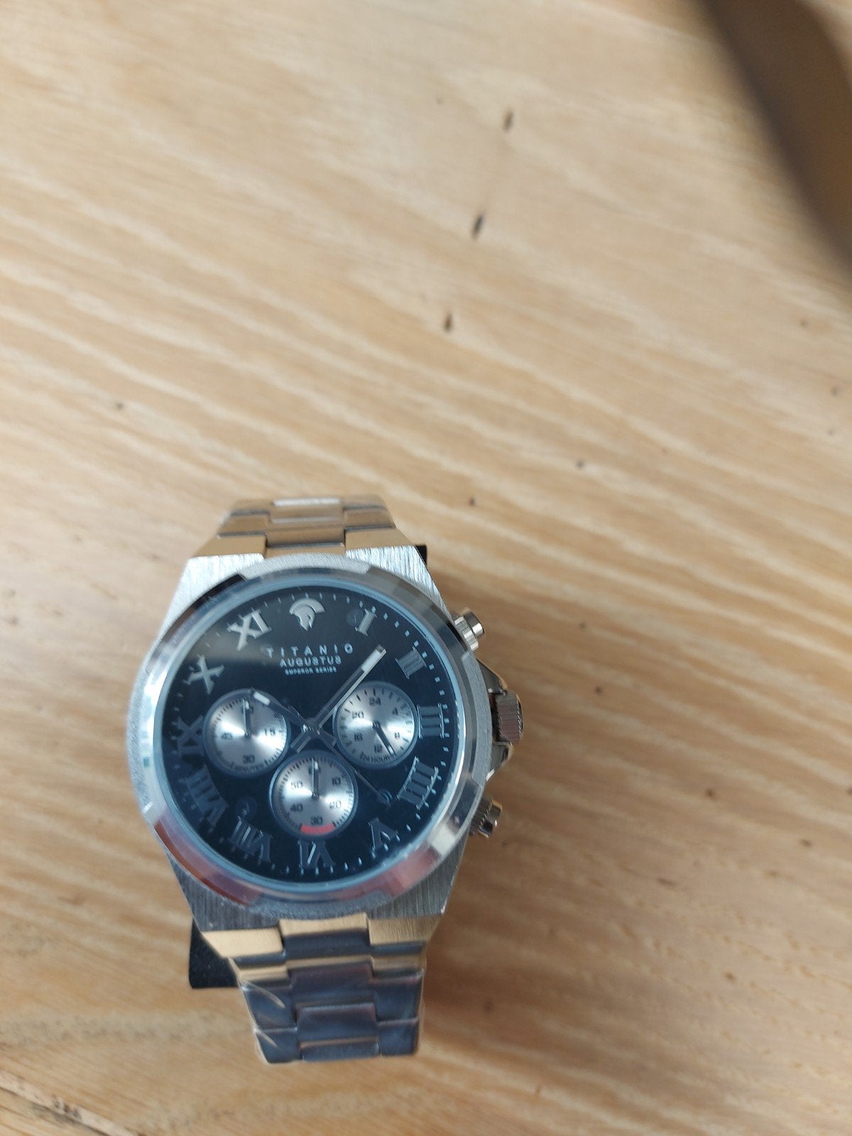 Nieuw Herenhorloge Titanio Augustus - Italiaanse Kwaliteit, Overige merken, Staal, Staal, Polshorloge