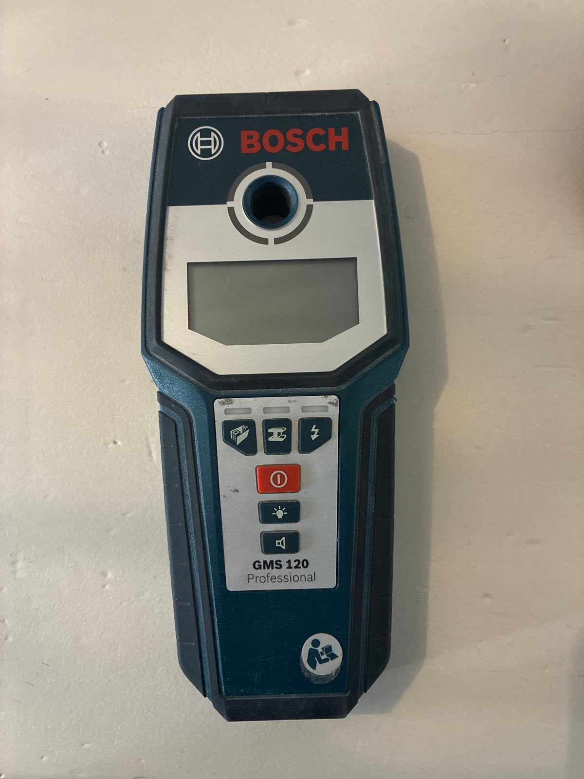 Bosch GMS 120 Professional Multidetector, Doe-het-zelf en Verbouw, Meetapparatuur, Ophalen of Verzenden, Zo goed als nieuw, Multimeter