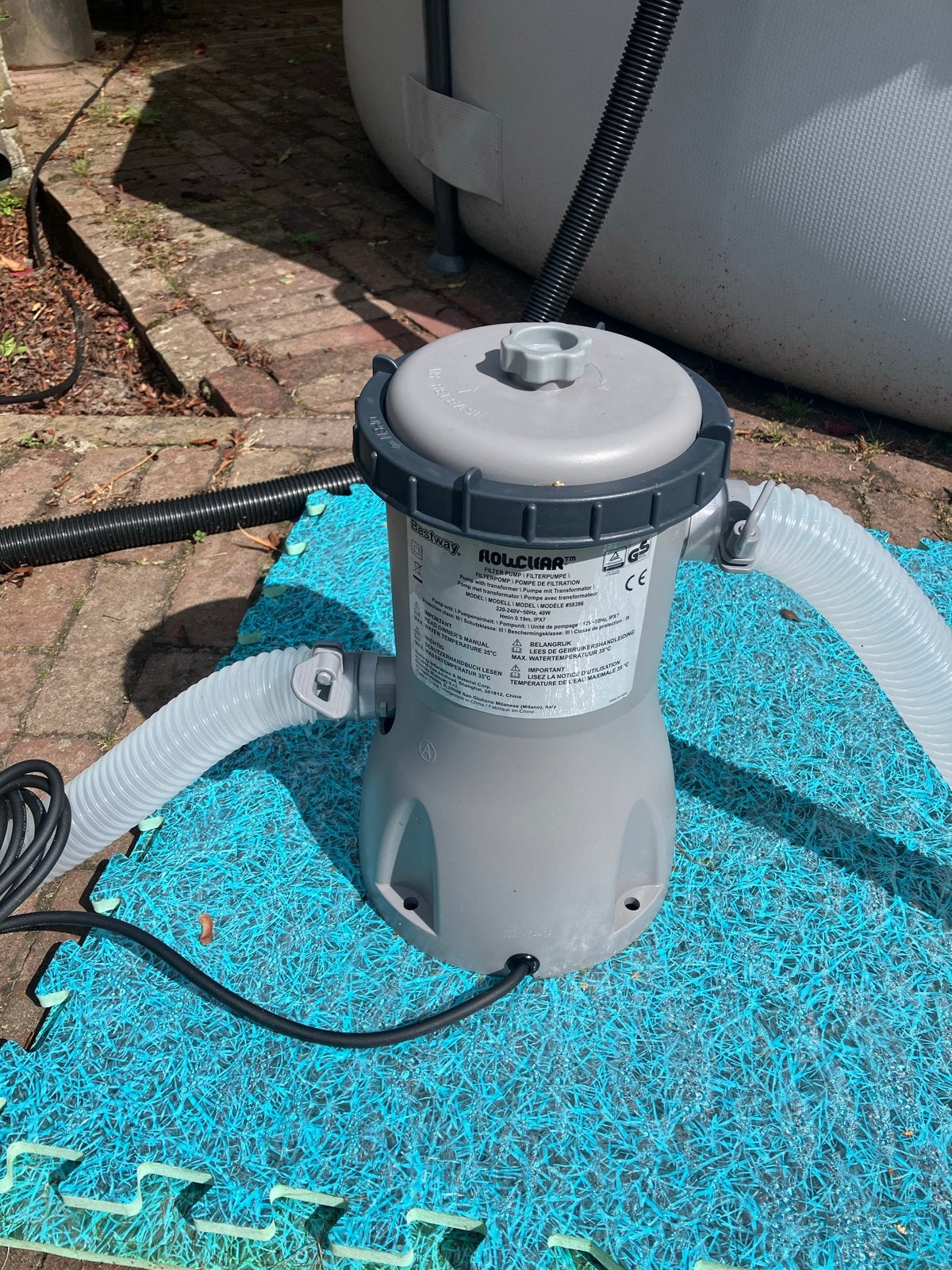 Bestway Flowclear filterpomp, Ophalen, Gebruikt, Zwembadpomp