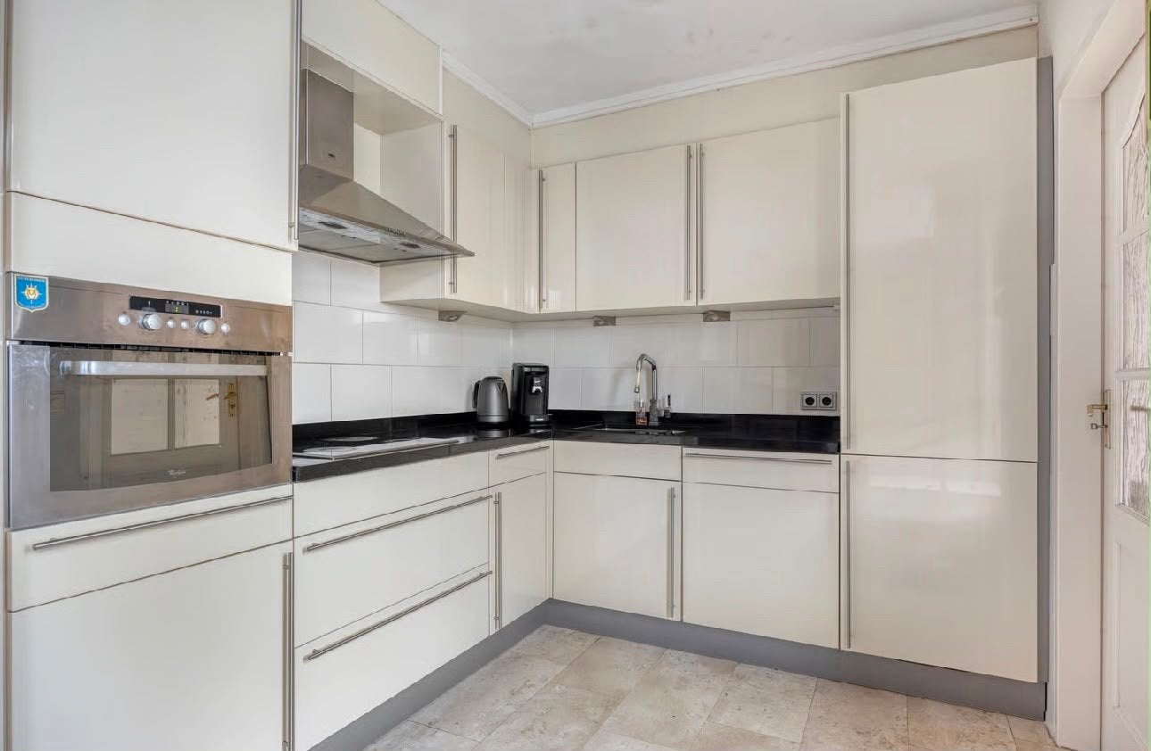 Complete hoek keuken, Huis en Inrichting, Ophalen, Gebruikt, Hoekkeuken, Graniet of Steen