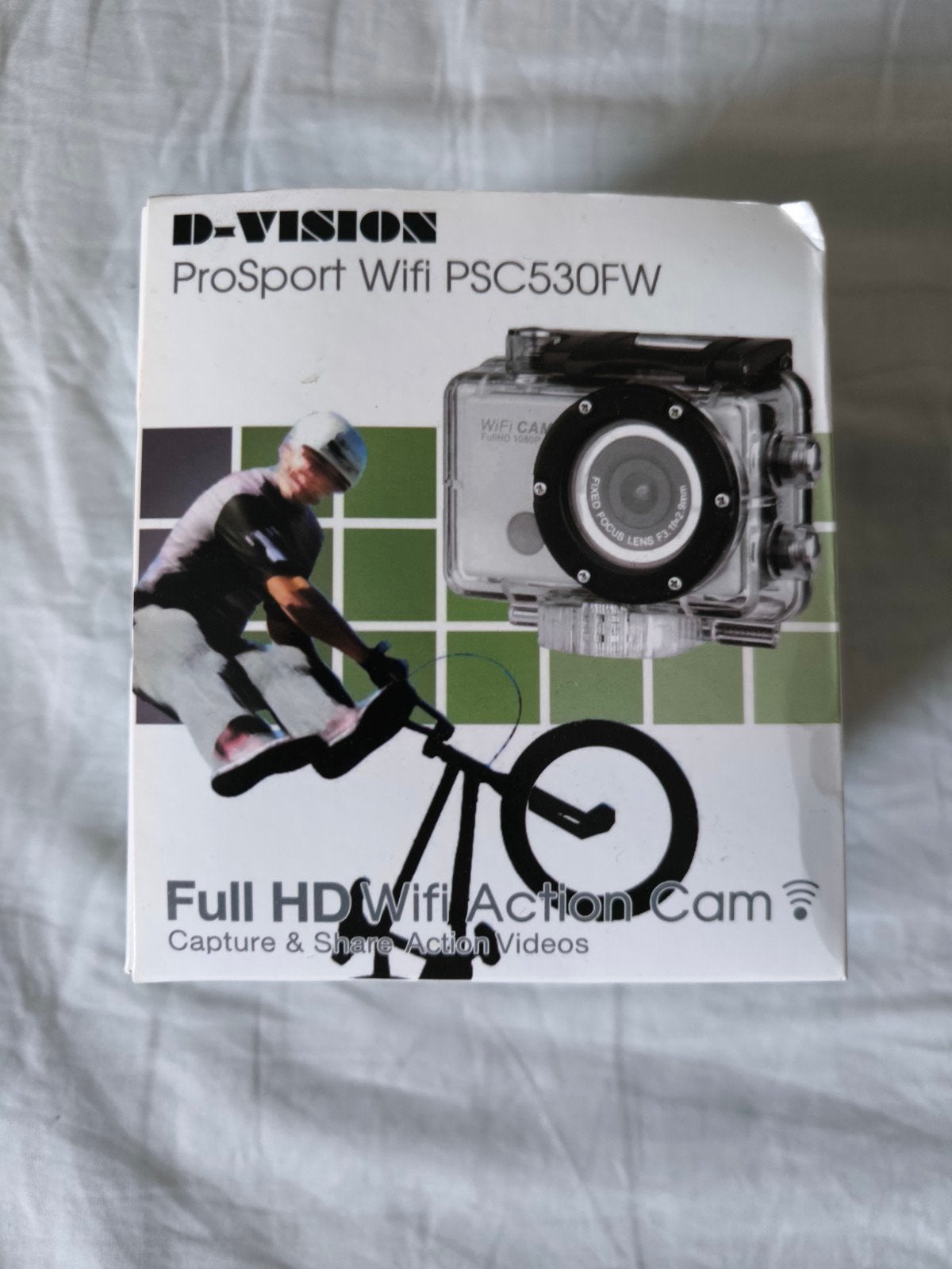 D-Visions ProSport Wifi PSC530FW Full HD Action Cam, Ophalen of Verzenden, Nieuw, Overige merken