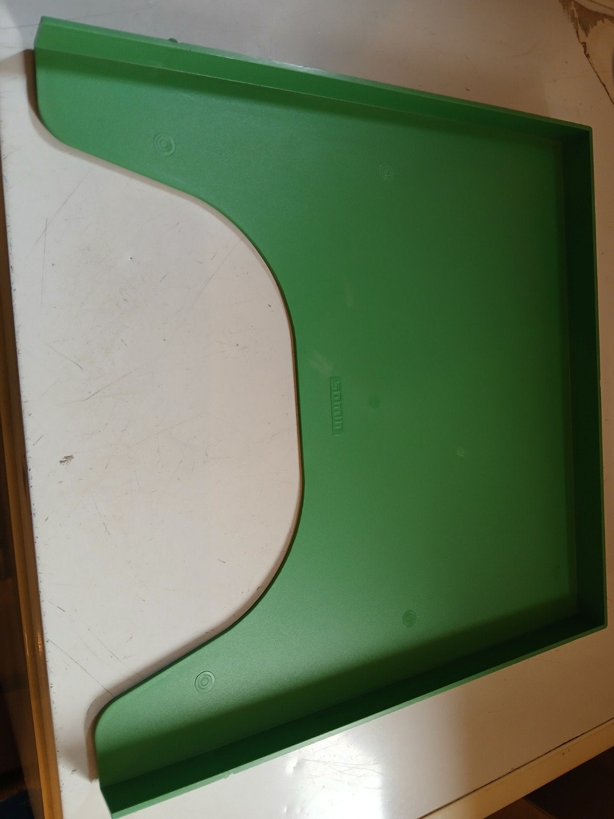 Retro LP Vinyl Platen Houder - Groen (exclusief LP), Ophalen of Verzenden, Gebruikt