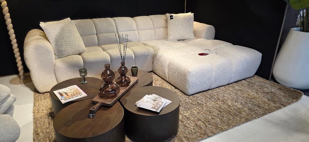 Salontafels Druppelvorm Showmodel Extra voordeel, Ophalen, Bornsestraat 31, 50 tot 100 cm, Zo goed als nieuw