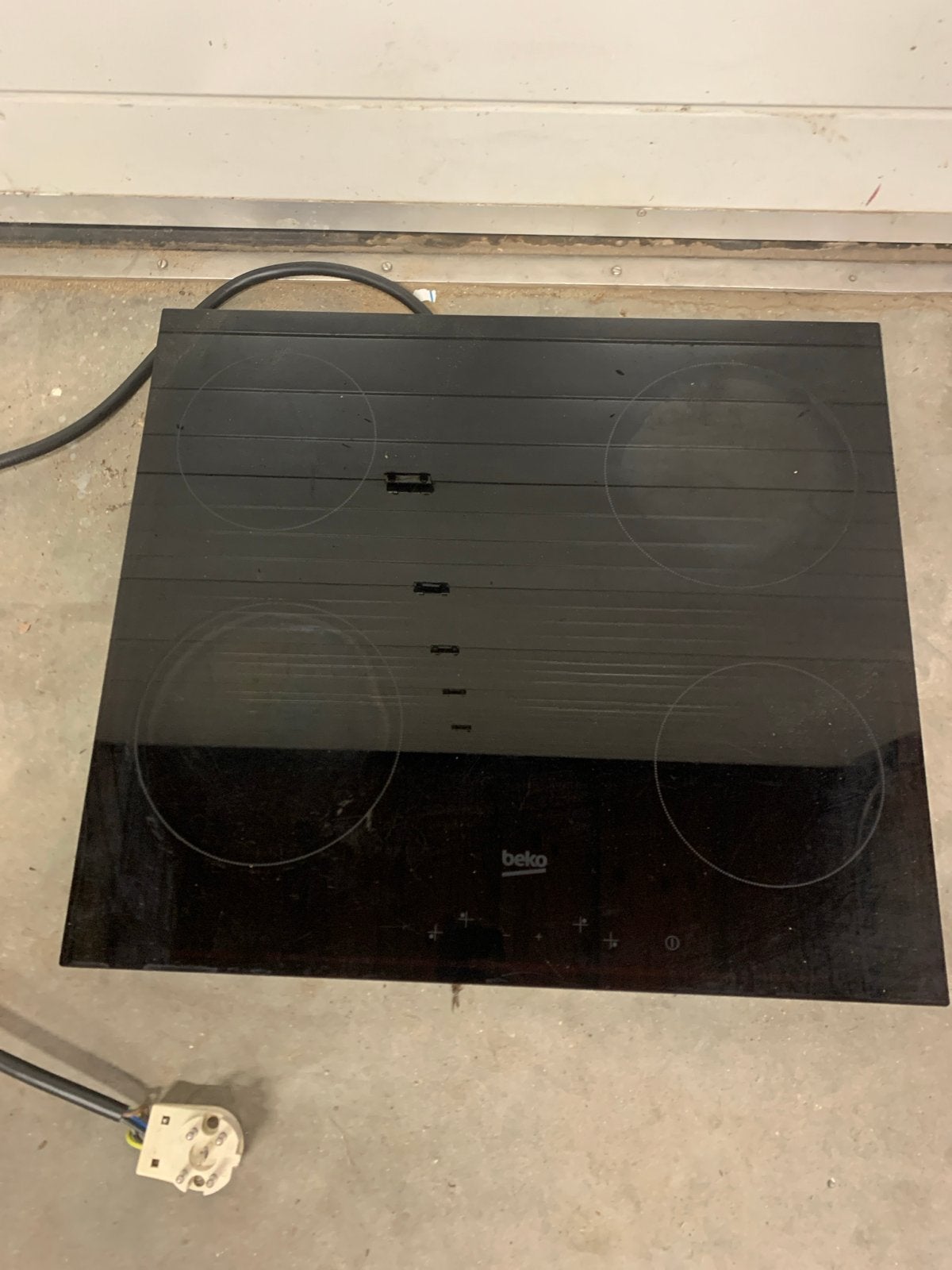 Beko Inductiekookplaat - 4 zones, Ophalen, Gebruikt, 4 kookzones, Inductie