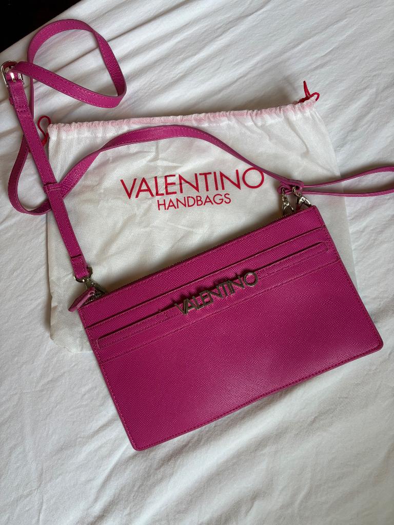 Valentino roze schoudertas, Sieraden, Tassen en Uiterlijk, Tassen | Damestassen, Ophalen of Verzenden, Nieuw, Roze, Schoudertasje