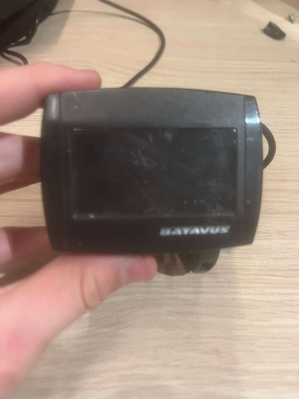 Batavus fietscomputer met bedrading, Verzenden, Snelheidssensor, Gebruikt