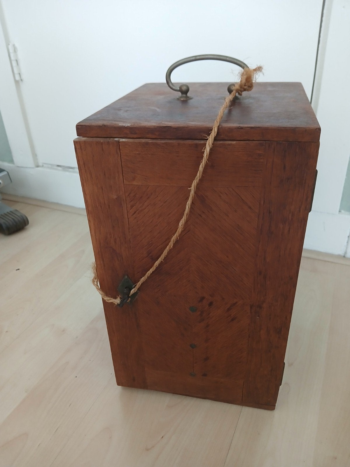 Zeiss Microscoopkist  met sleutel, Ophalen of Verzenden