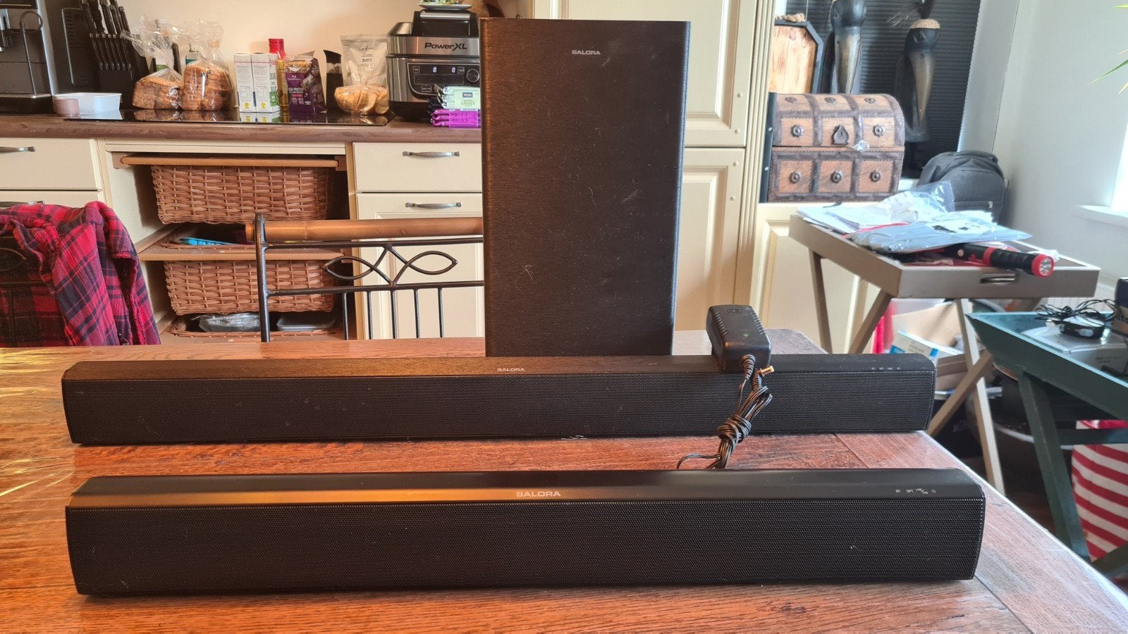 Salora Soundbar met Subwoofer - 2.1 CH Speaker Systeem, Audio, Tv en Foto, Home Cinema-sets, Minder dan 40 watt, Overige spelers