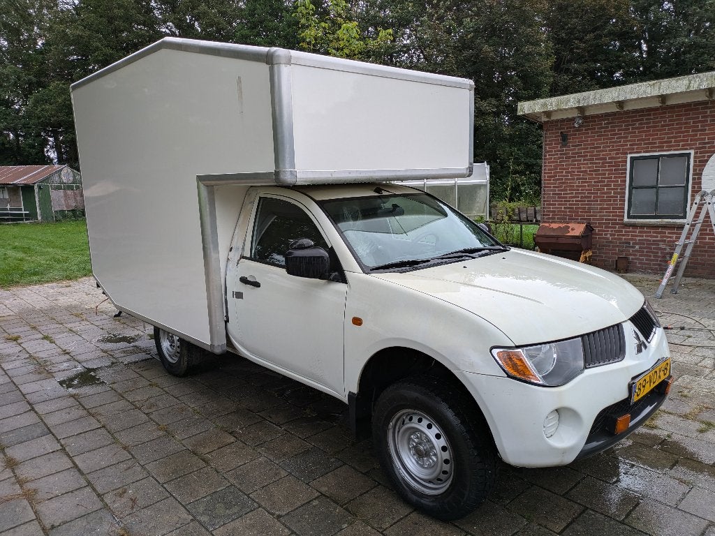 Expeditie-camper Mitsubishi L200 4x4 PROJECT, Caravans en Kamperen, Campers, Particulier, tot en met 2, Buscamper of Camperbus