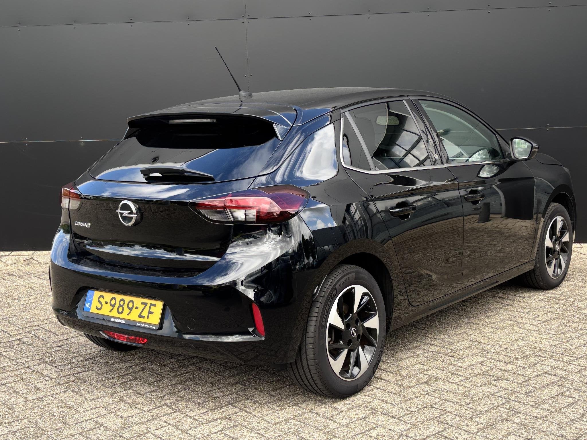Opel Corsa Electric Level 3 50 kWh 3 Fase | Apple-Android |, Auto's, Opel, Gebruikt, Zwart, Zwart, Origineel Nederlands