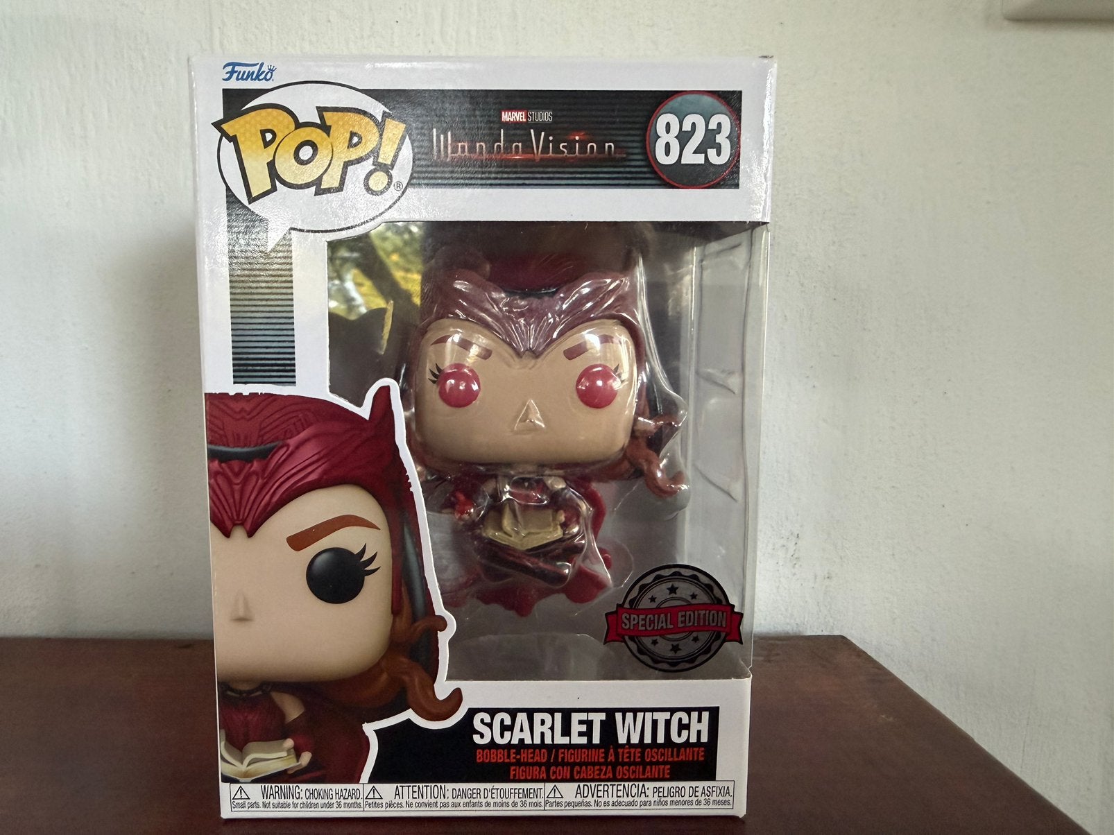 Scarlet witch funko 823 special edition, Verzamelen, Ophalen of Verzenden, Zo goed als nieuw