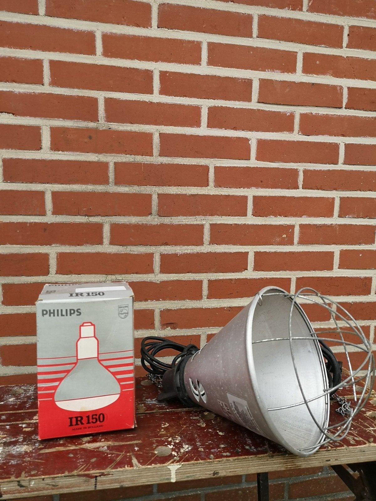 warmte lamp, Ophalen of Verzenden