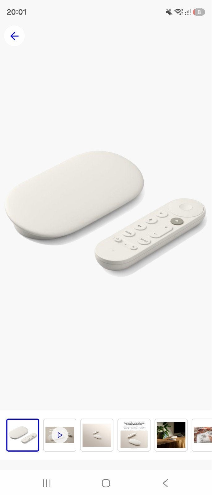 Google Chromecast met Google TV (HD) - Wit, Audio, Tv en Foto, Mediaspelers, Ophalen of Verzenden