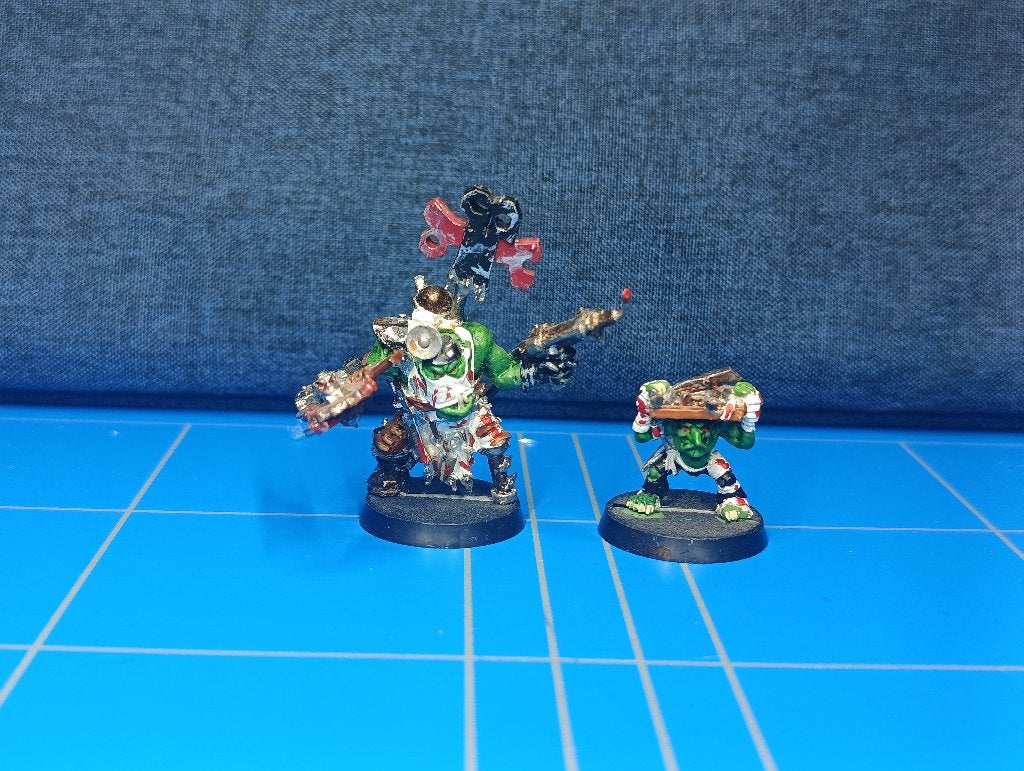 Warhammer 40k Painboy Metal Orks, Hobby en Vrije tijd, Gebruikt, Warhammer, Ophalen of Verzenden, .