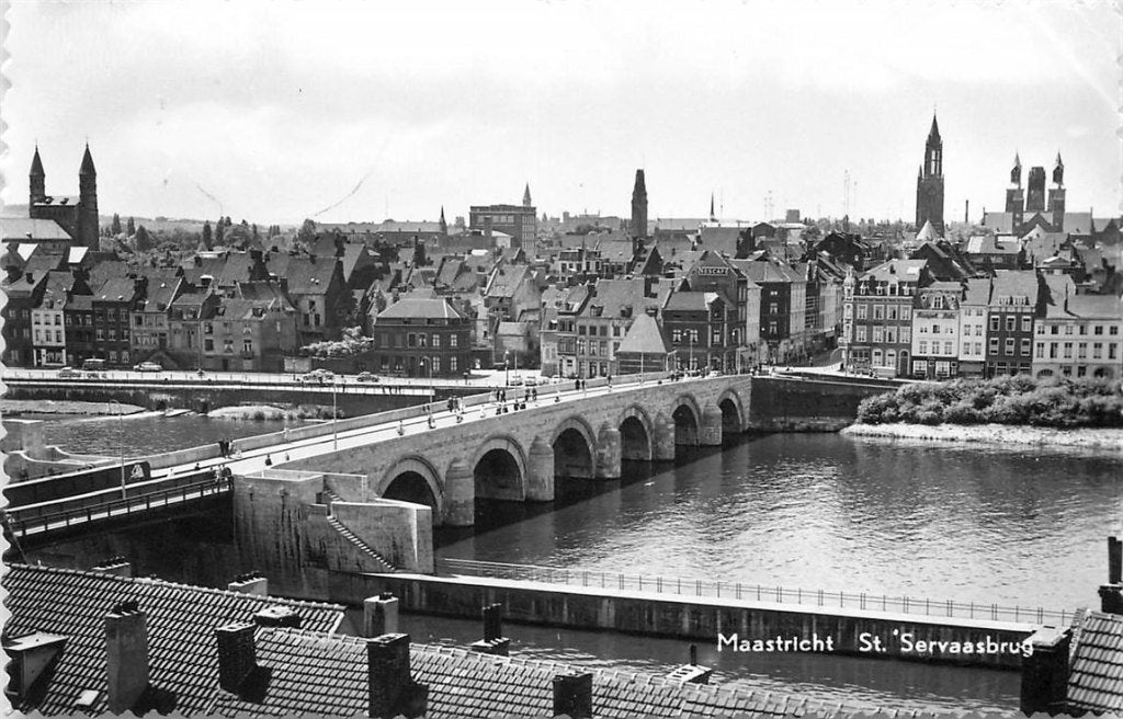 702-075-029 Maastricht St Servaasbrug, Verzenden, Voor 1920, Limburg