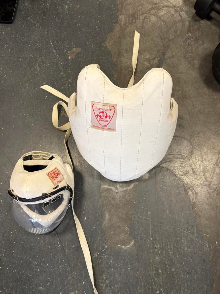 Supersafe guard  borst beschermer en hoofd kap, Gebruikt, Overige, Borst en hoofd, Super guard