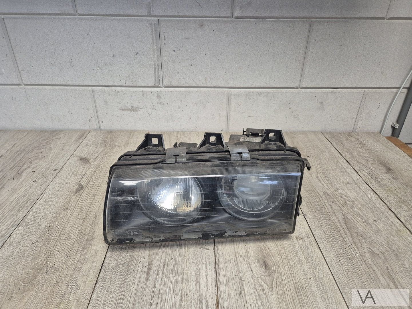 Koplamp links van BMW 3 serie E36 1990 - 1998 ZKW 1393271, Gebruikt, -, -, Ophalen of Verzenden