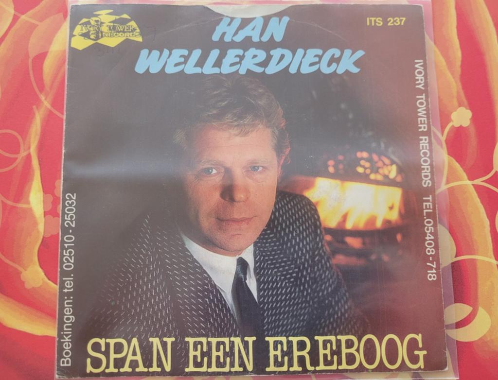 Han Wellerdieck - Span een ereboog., Ophalen, Zo goed als nieuw, Overige formaten, Levenslied of Smartlap